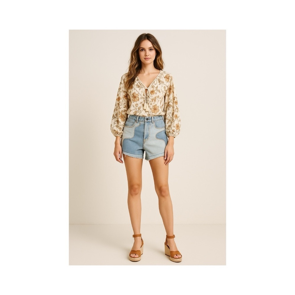 NWT Patchwork Shorts